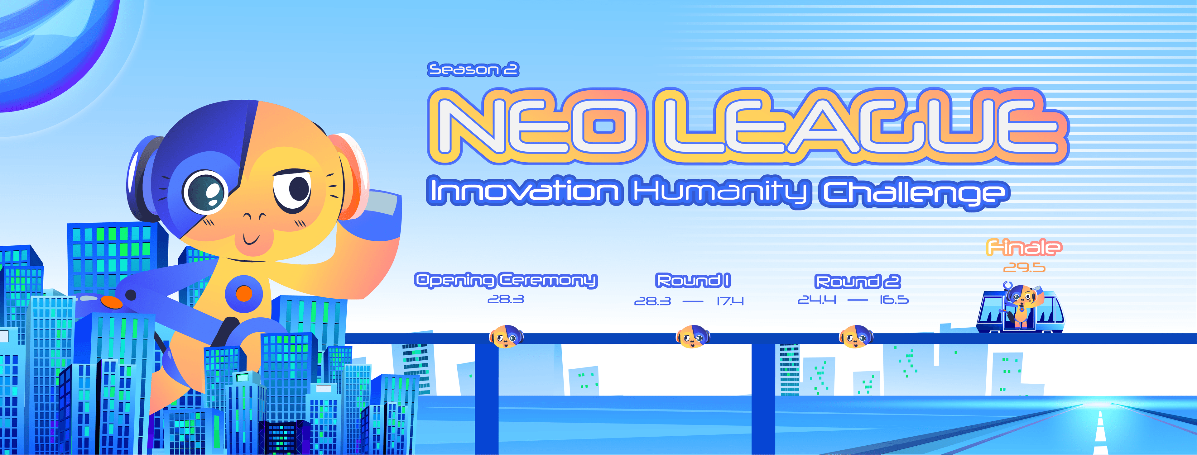 NEO League Season 2 Banner